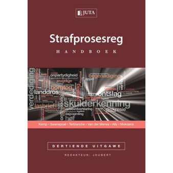 DIGITAL - Strafprosesreg Handboek (13de uitgawe) (eBook) - ISBN 9781485153412