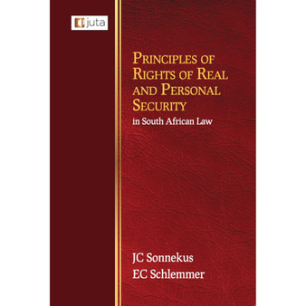 DIGITAL - Principles of Rights of Real and Personal Security in South African Law (eBook) - ISBN 9781485140221