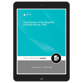 DIGITAL - Constitution of the Republic of South Africa, 1996 (eBook) - ISBN 9781485127185