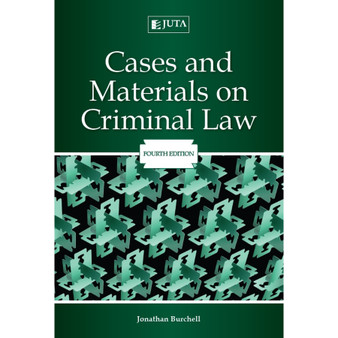 Cases and Materials on Criminal Law (4th edition) - ISBN 9781485109365
