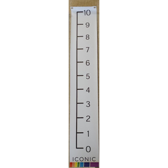 Iconic Vertical Number Line 0-10 - ISBN 9781928360094