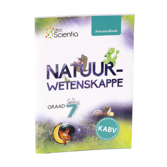 Doc Scientia Graad 7 Natuurwetenskappe Antwoordboek - ISBN 9781928504849