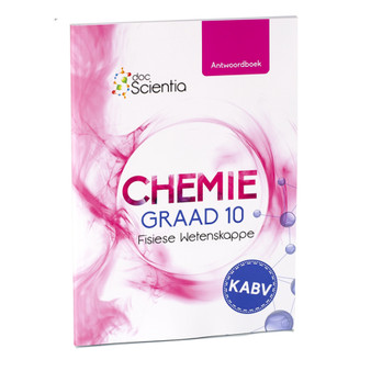 Doc Scientia Graad 10 Chemie Antwoordboek - ISBN 9780639500362