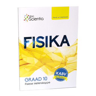 Doc Scientia Graad 10 Fisika Hand- en Werkboek (Volkleur) - ISBN 9780639500454