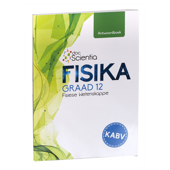 Doc Scientia Graad 12 Fisika Antwoordboek - ISBN 9780639500669