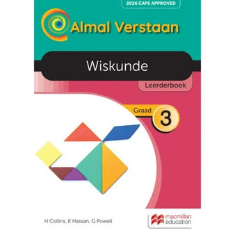Almal Verstaan Wiskunde Graad 3 Leerderboek (2026 edition) - ISBN 9781779906526