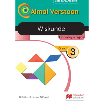 Almal Verstaan Wiskunde Graad 3 Onderwysersgids (2026 edition) - ISBN 9781779906533