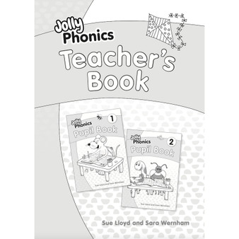 Jolly Phonics Teacher’s Book (Black and White Edition): In Precursive Letters (British English edition) - ISBN 9781844149629