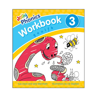 Jolly Phonics Workbook 3: In Precursive Letters (British English edition) - ISBN 9781844146536