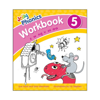 Jolly Phonics Workbook 5: In Precursive Letters (British English edition) - ISBN 9781844146550