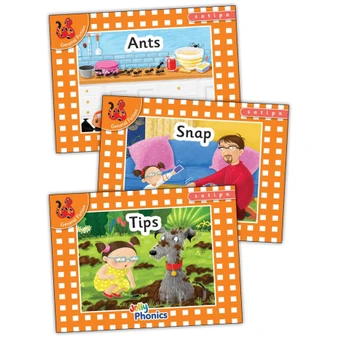 Jolly Phonics Orange Level Readers Set 1: In Precursive Letters (British English edition) - ISBN 9781844145744