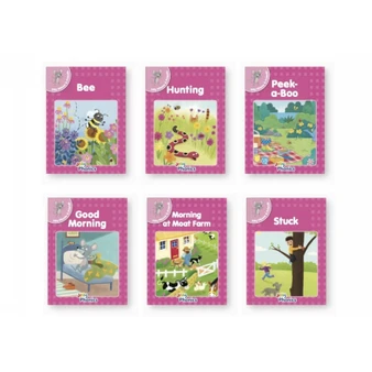 Jolly Phonics Readers, Inky & Friends, Pink Level (6 asstd): In Precursive Letters (British English edition) - ISBN 9781835823613
