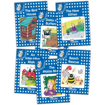 Jolly Phonics Readers Level 4 Inky & Friends: In Precursive Letters (British English edition) - ISBN 9781844140541