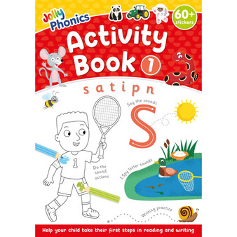 Jolly Phonics Activity Book 1: In Precursive Letters (British English edition) - ISBN 9781835823651
