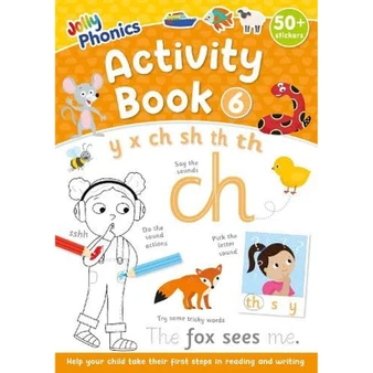 Jolly Phonics Activity Book 6: In Precursive Letters (British English edition) - ISBN 9781835823705