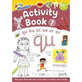 Jolly Phonics Activity Book 7: In Precursive Letters (British English edition) - ISBN 9781835823712