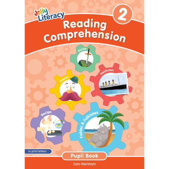 Jolly Literacy: Reading Comprehension, Pupil Book 2: In Print Letters (British English edition) - ISBN 9781835823828