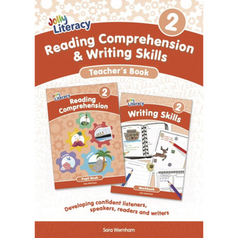 Jolly Literacy: Reading Comprehension & Writing Skills, Teacher's Book 2: In Precursive Letters (British English edition) - ISBN 9781835823873
