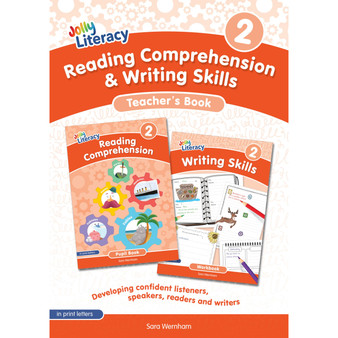 Jolly Literacy: Reading Comprehension & Writing Skills, Teacher's Book 2: In Print Letters (British English edition) - ISBN 9781835823880