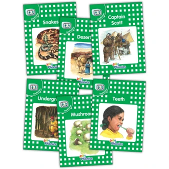 Jolly Phonics Readers Level 3 Nonfiction: In Precursive Letters (British English edition) - ISBN 9781844140220