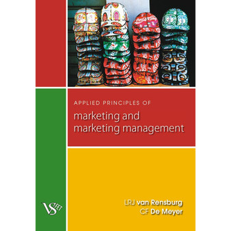 Applied Principles of Marketing and Marketing Management - ISBN 9780627026935