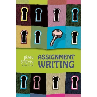 Assignment writing - ISBN 9780627031298