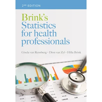 Brink's statistics for health professionals (2nd edition) - ISBN 9780627037528