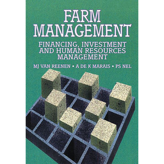 Farm management – financing, investment and human resource management - ISBN 9780627020100