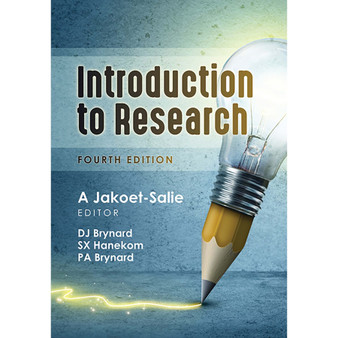 Introduction to research (4th edition) - ISBN 9780627038952