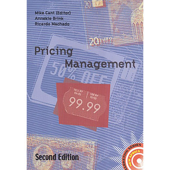 Pricing Management (2nd edition) - ISBN 9781869285708