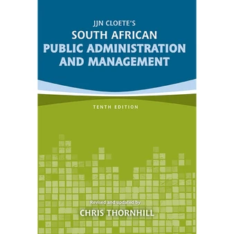 South African public administration and management (10th edition) - ISBN 9780627029806