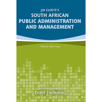 South African Public Administration and Management (10th edition) - ISBN 9780627029806