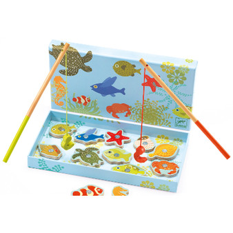 Djeco Magnetic Fishing Game "Fishing Tropic" - EAN 3070900016521