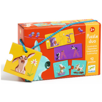 Djeco Opposites - Duo Puzzle - EAN 3070900081628