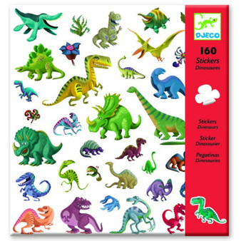 Djeco Dinosaur Stickers - EAN 3070900088436
