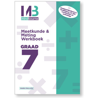 Mindbourne Wiskunde Graad 7 Meetkunde en Meting Werkboek - ISBN 9780639735955