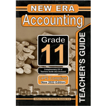New Era Accounting Grade 11 Teacher Guide - ISBN 9781920321857