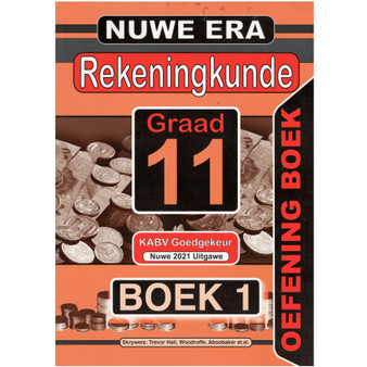 Nuwe Era Rekeningkunde Graad 11 Oefeningboek - ISBN 9781920321895