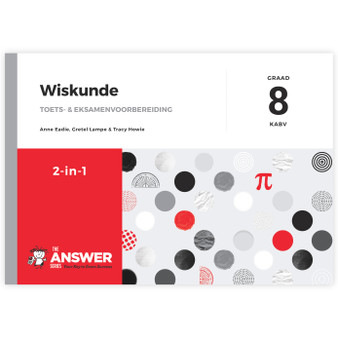 The Answer Series Graad 8 Wiskunde 2-in-1 KABV Studiegids - ISBN 9781920686673