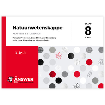 The Answer Series Graad 8 Natuurwetenskappe 3-in-1 KABV Studiegids - ISBN 9781991261021