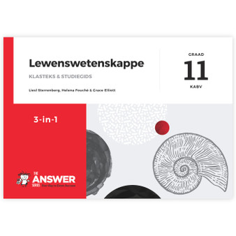 The Answer Series Graad 11 Lewenswetenskappe 3-in-1 KABV Studiegids - ISBN 9781920558260