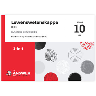 The Answer Series Graad 10 Lewenswetenskappe 3-in-1 IEB Studiegids - ISBN 9781920558123