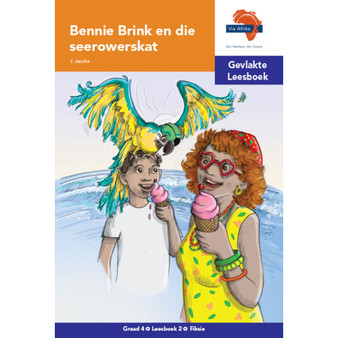 Via Afrika Afrikaans Huistaal Intermediêre Fase Gevlakte Leesboek 2: Bennie Brink en die seerowerskat - ISBN 9781415437391