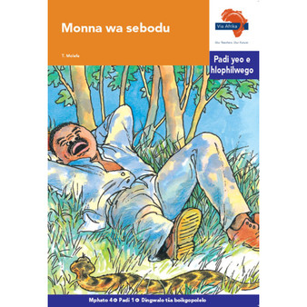 Via Afrika Sepedi Home Language Intermediate Phase Graded Reader 1: Monna wa sebodu - ISBN 9781415439180