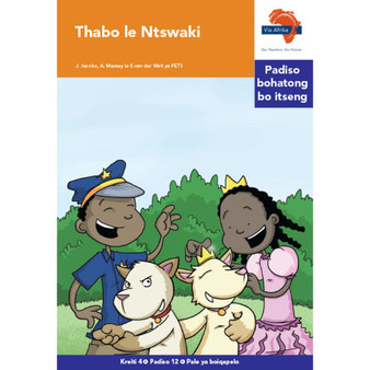 Via Afrika Sesotho Home Language Intermediate Phase Graded Reader 12: Thabo le Ntswaki - ISBN 9781415438572