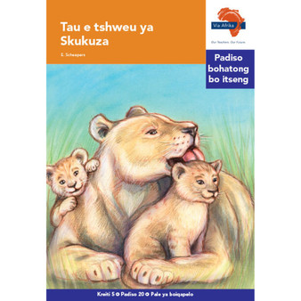 Via Afrika Sesotho Home Language Intermediate Phase Graded Reader 20: Tau e tshweu ya Skukuza - ISBN 9781415438657