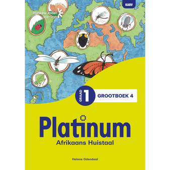 DIGITAL - Platinum Afrikaans Huistaal Graad 1 Grootboek 4 (1-Year Licence) - ISBN 9781834963860