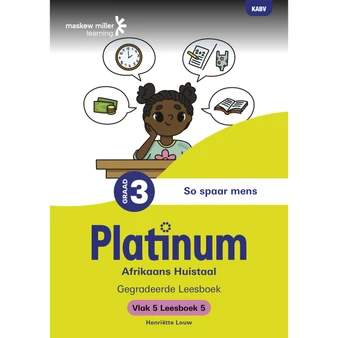 DIGITAL - Platinum Afrikaans Huistaal Graad 3 Leesboek 5 - Vlak 5 (1-Year Licence) - ISBN 9781834968032
