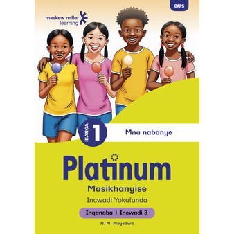 DIGITAL - Platinum Masikhanyise Ibanga 1 Incwadi Yokufunda 3 - Inqanaba 1 (1-Year Licence) - ISBN 9781834972657
