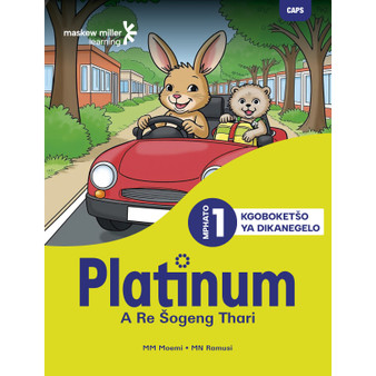 DIGITAL - Platinum A Re Šogeng Thari Mphato wa 1 Kgoboketšo ya Dikanegelo (1-Year Licence) - ISBN 9781834960029